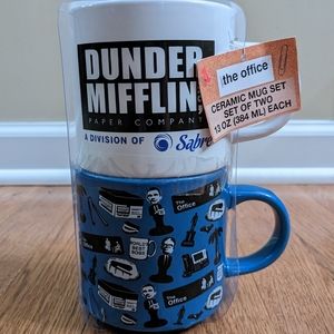 The Office 2 pack ceramic mug set